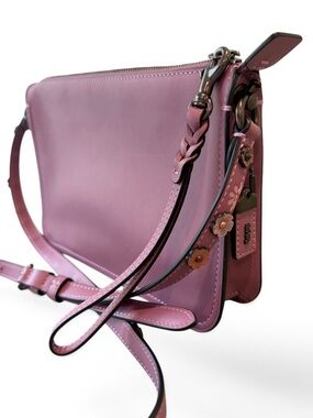 🌸 Coach 1941 Soho Tea Rose Crossbody Primrose Pink Leather Bag Style 21037 🌸